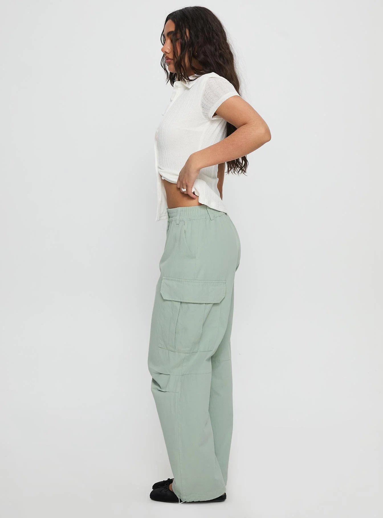Elanthea Cargo Pants Green