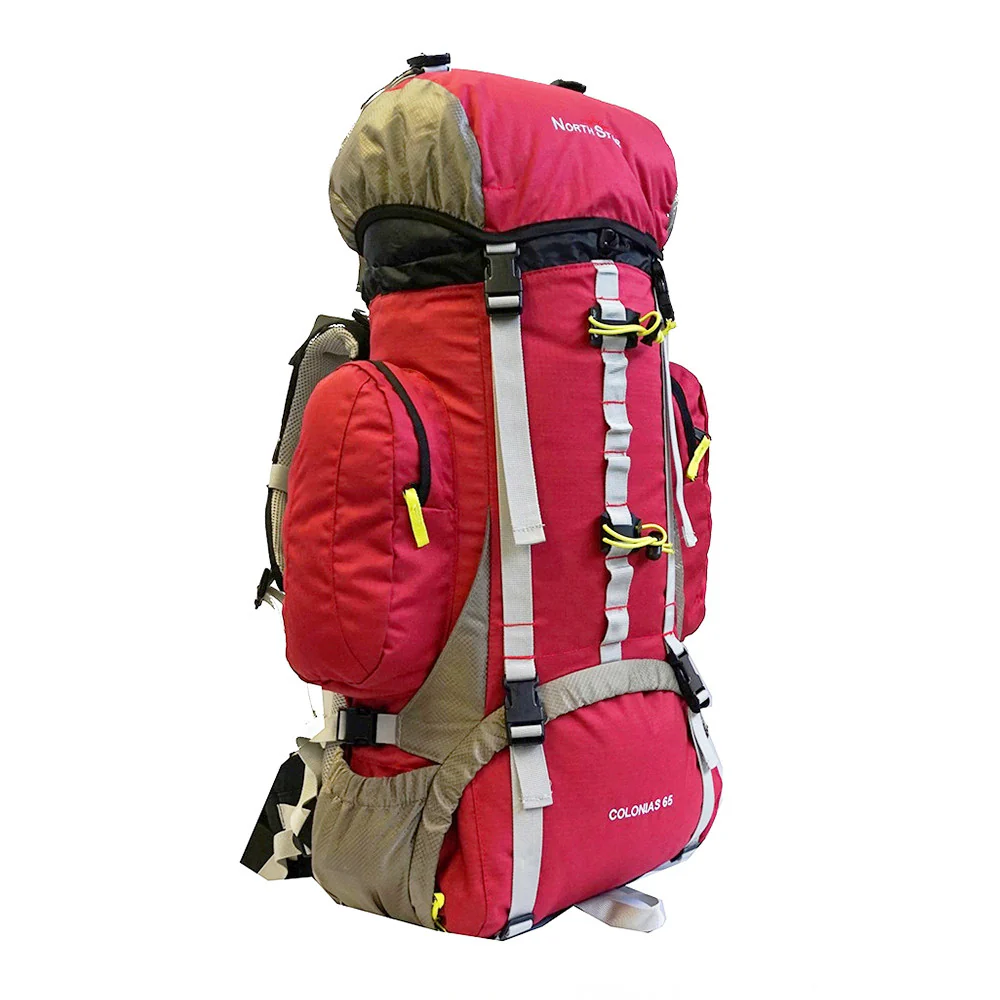 North Star COLONIAS 65 trekking backpack - Granat