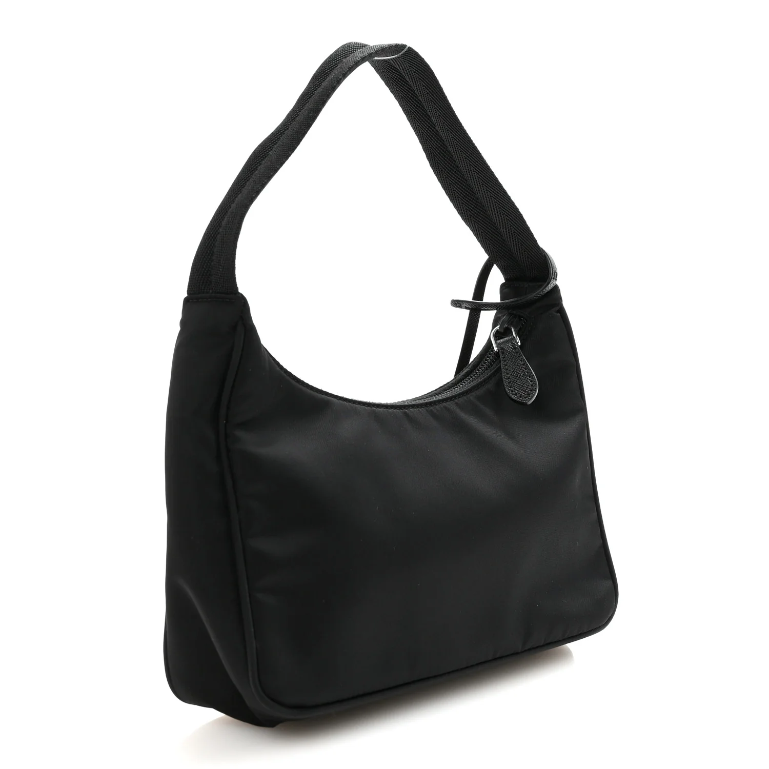 Tessuto Nylon Mini Re-Edition 2000 Bag Black - Top Club