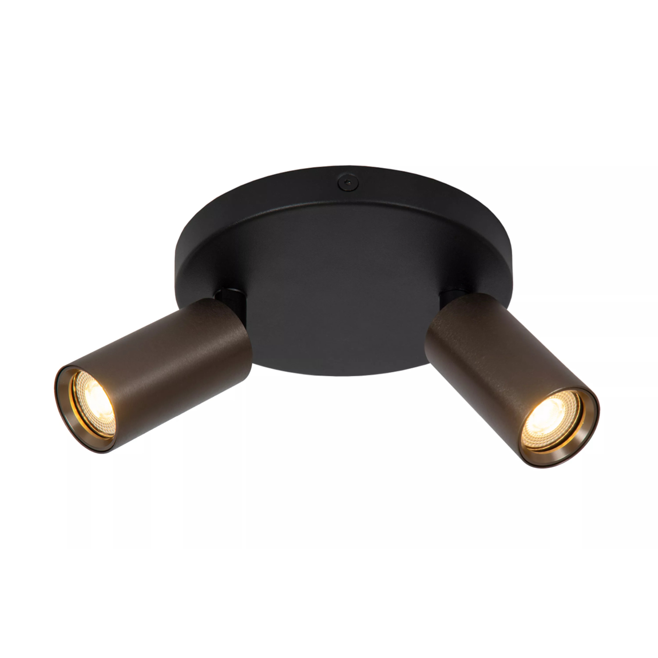 RITMO PLAFONDSPOT Ø 15CM 2-LICHTS KOFFIE