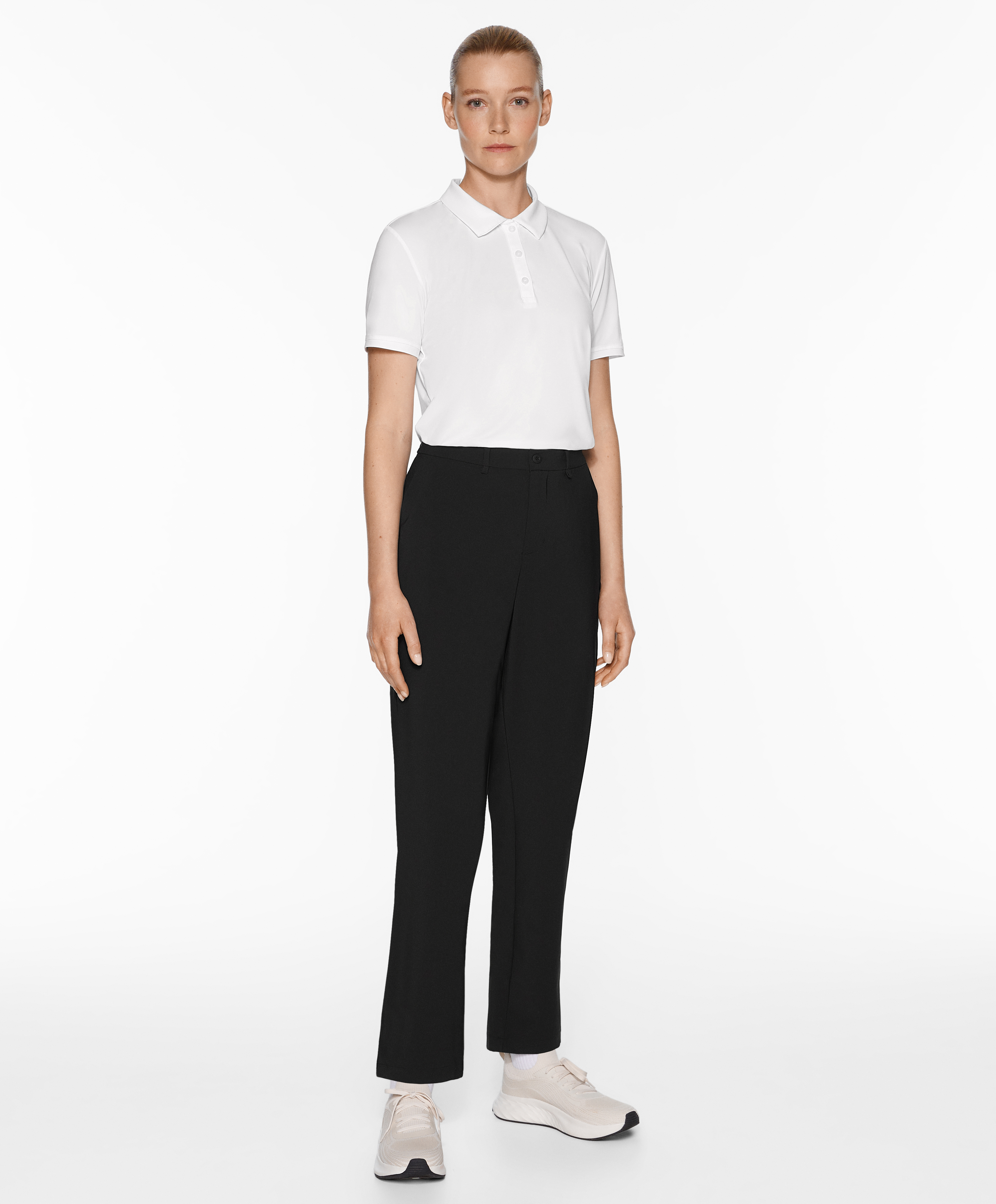 OYSHO Straight-leg technical trousers