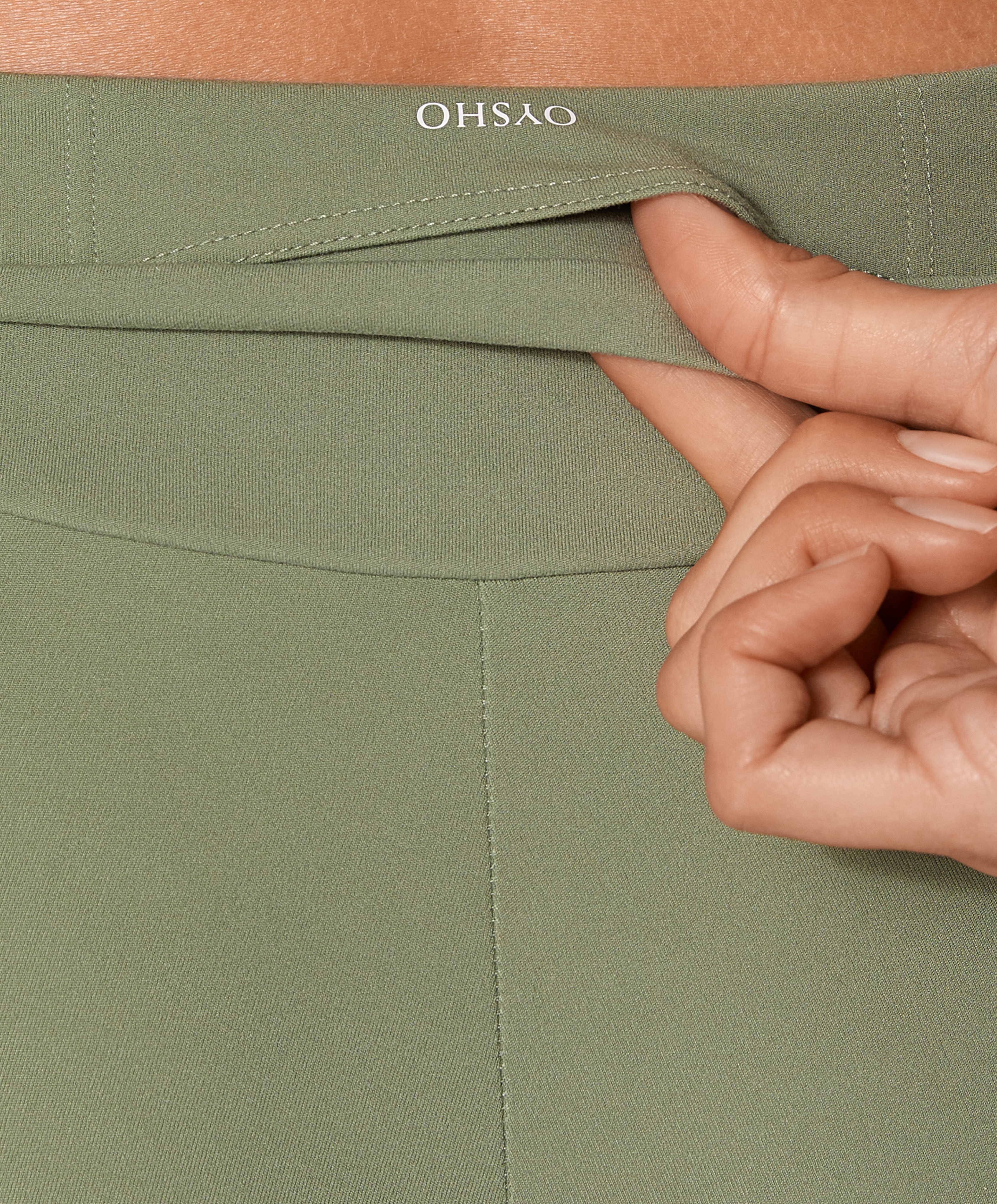 OYSHO Comfortlux high-rise 20cm biker leggings