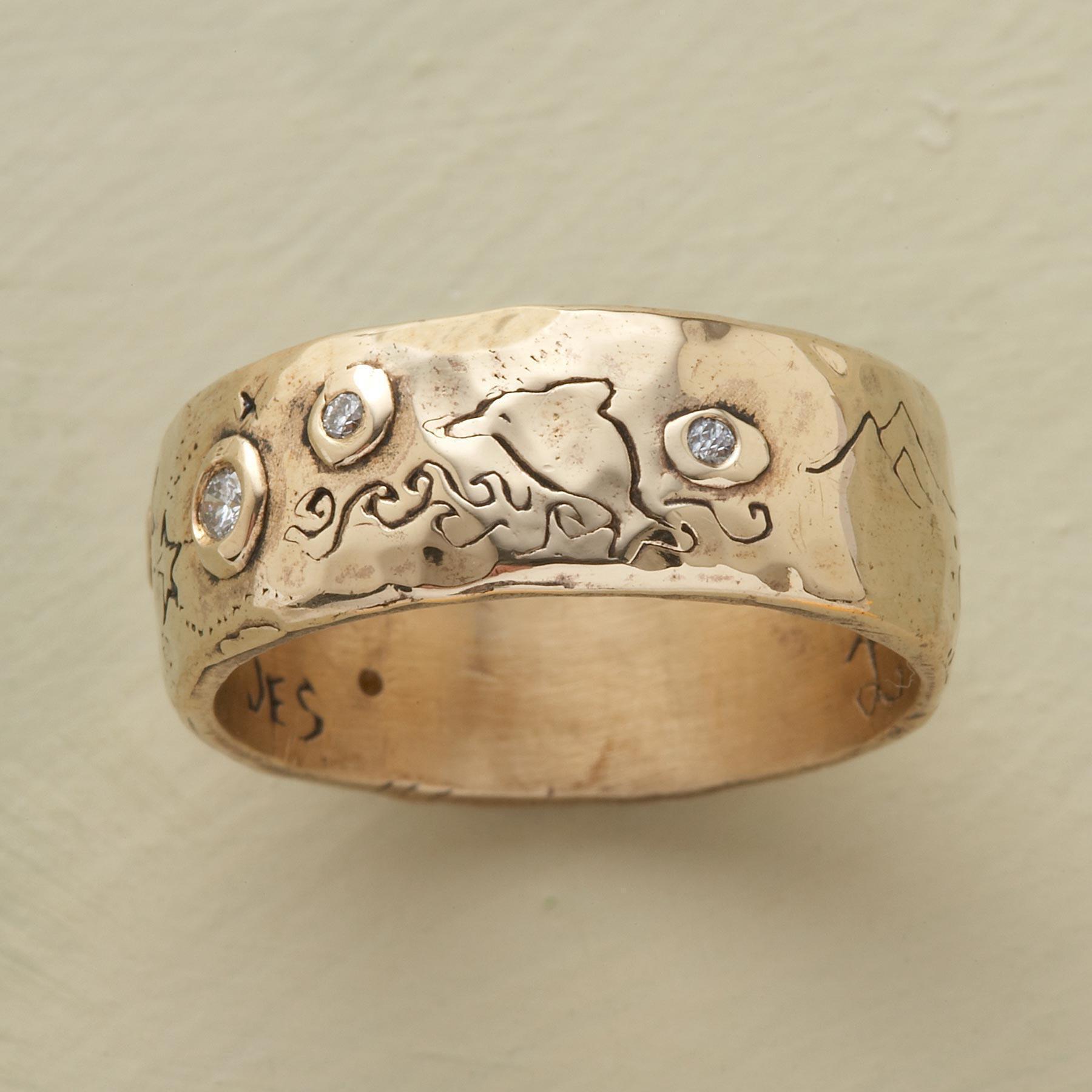 Yellow Gold Infinite Love Ring - Sundance Living