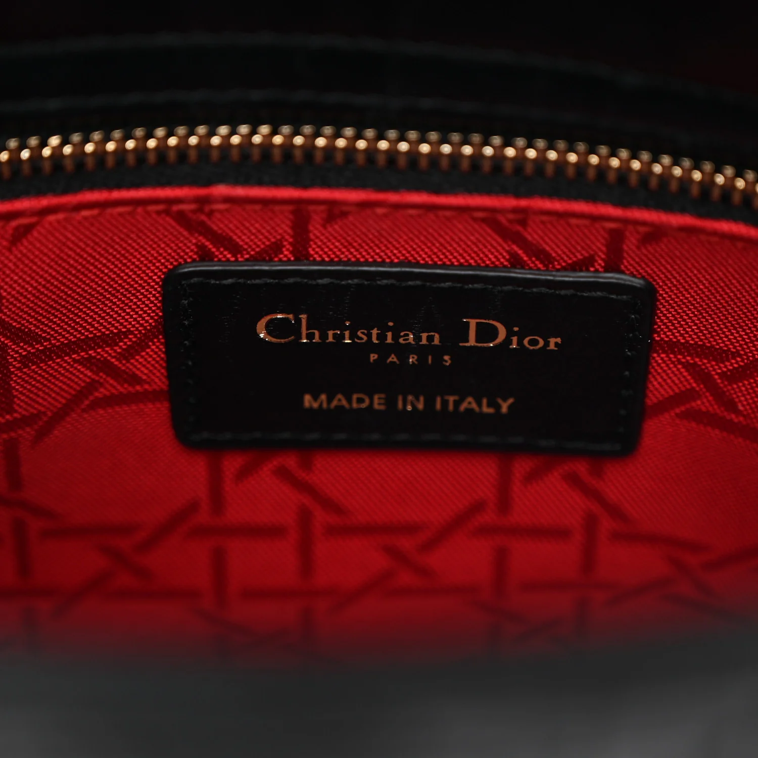 Lambskin Cannage Small My ABCDior Lady Dior Black - Top Club