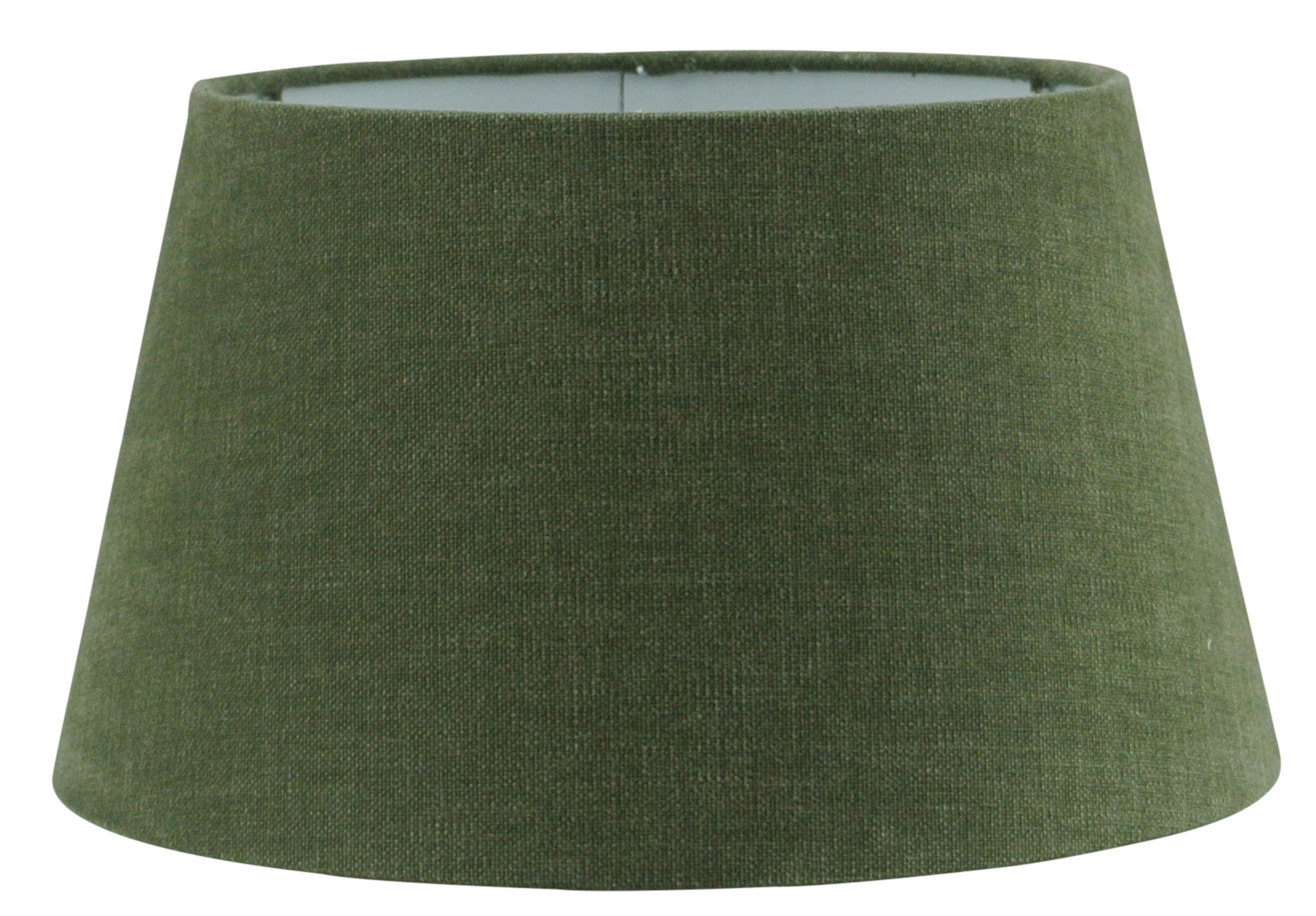Staande lampenkap Linda mosgroen 25x19x14cm