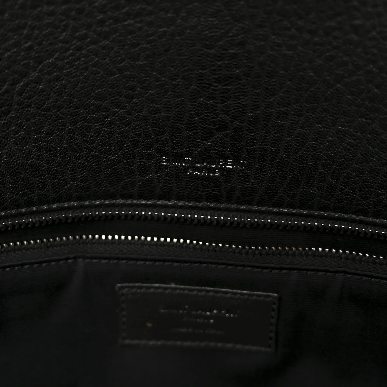 Grained Lambskin Monogram Large Niki Chain Satchel Black - Top Club