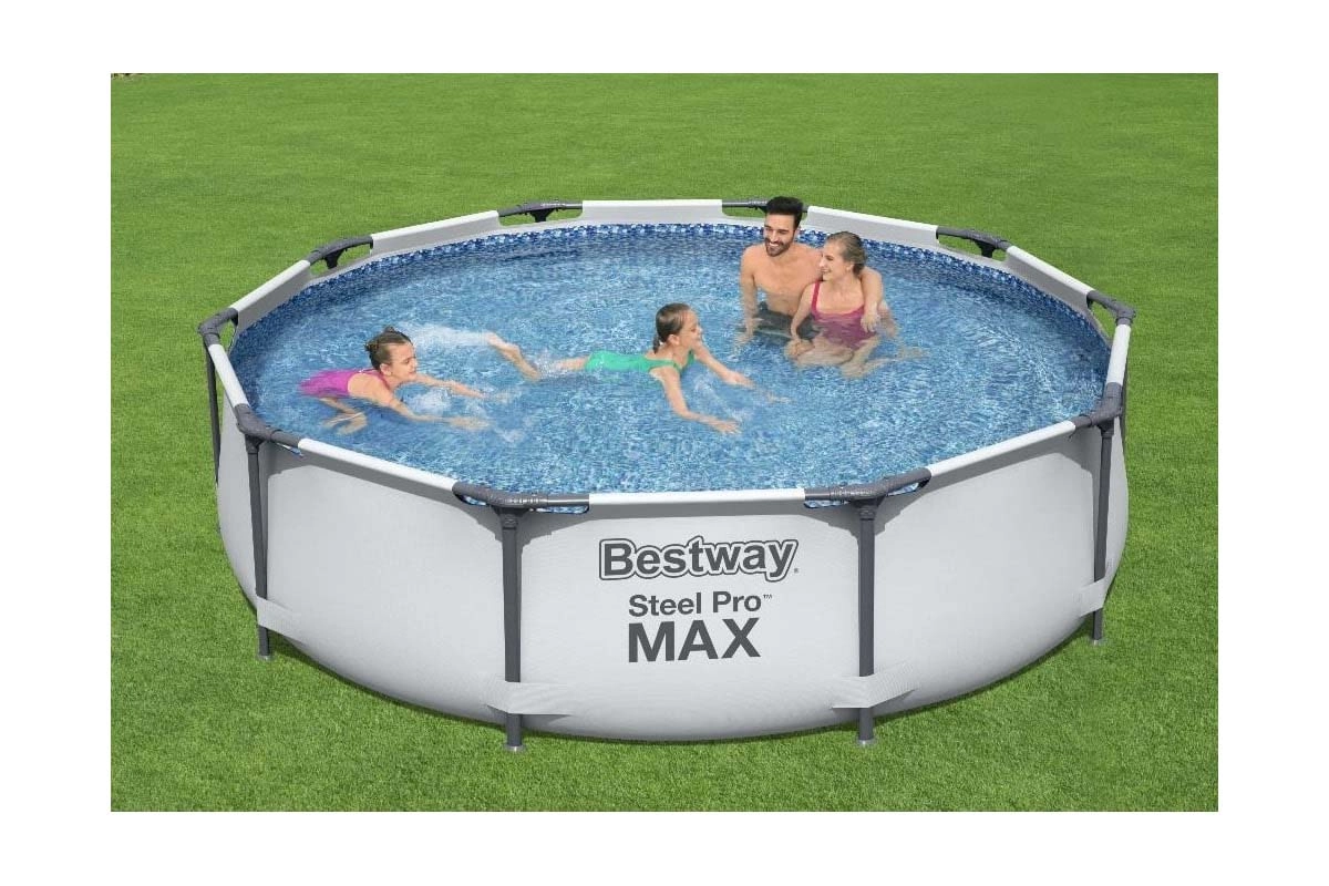 Piscina fuori terra tubolare in pvc Steel Pro Max 305x76 cm