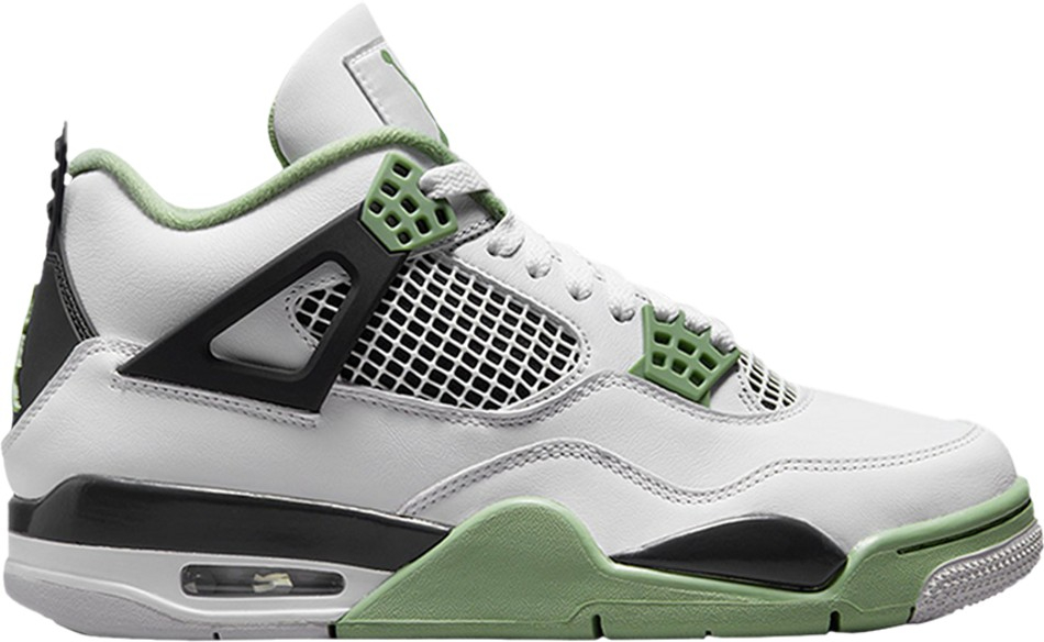 Wmns Air Jordan 4 Reps Retro  Seafoam  AQ9129-103 Reps - Sneaker Replica Workshop