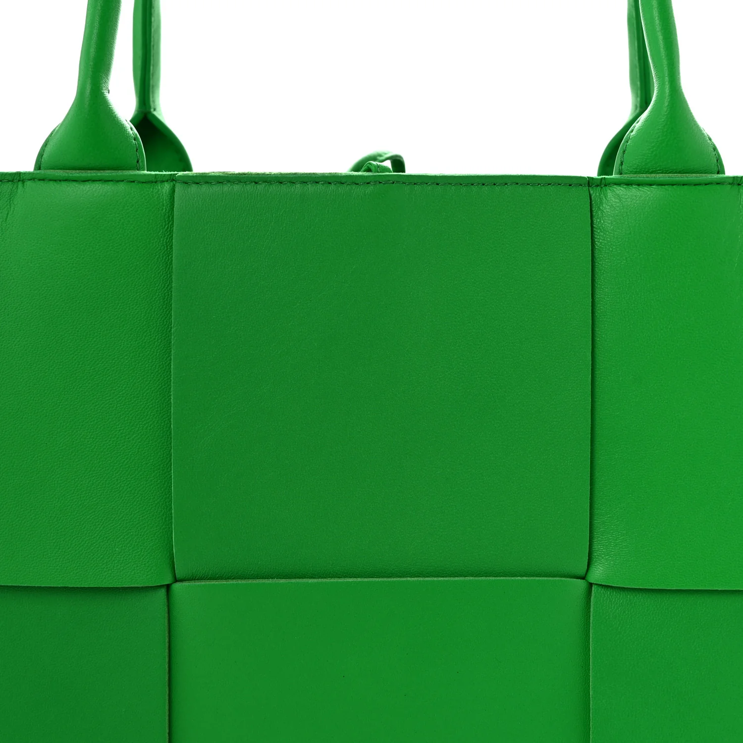 Nappa Maxi Intrecciato Medium Arco Tote Parakeet - Top Club