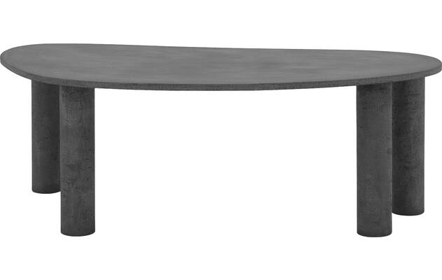 Bogard eettafel organisch | Basalt 300 cm