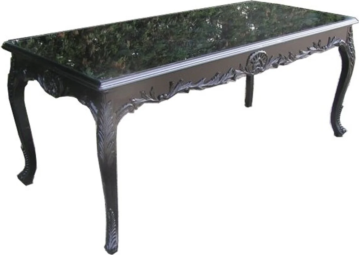 Baroque dining table black 240cm - dining room table - special model