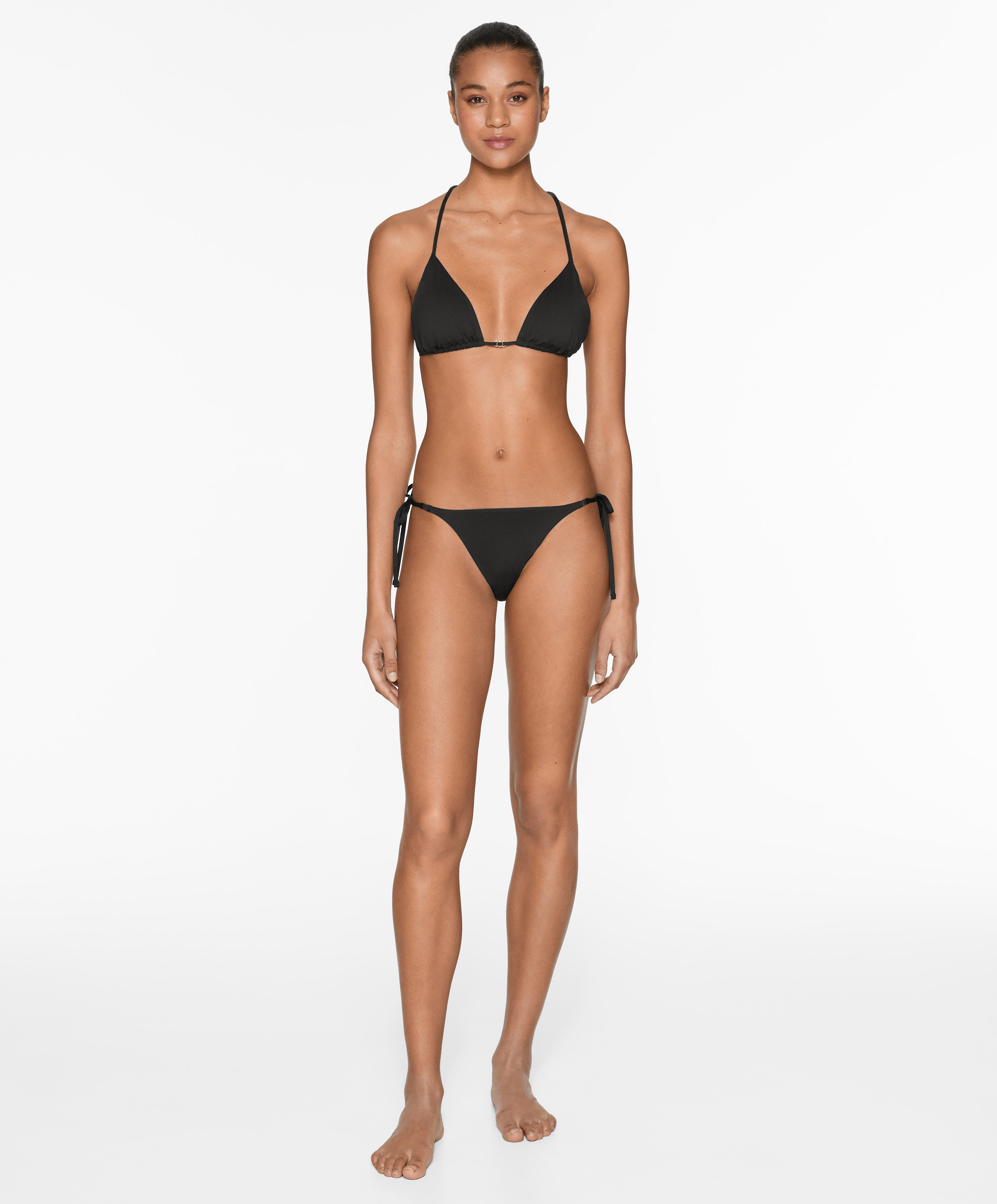OYSHO Medium-coverage bikini briefs with ties