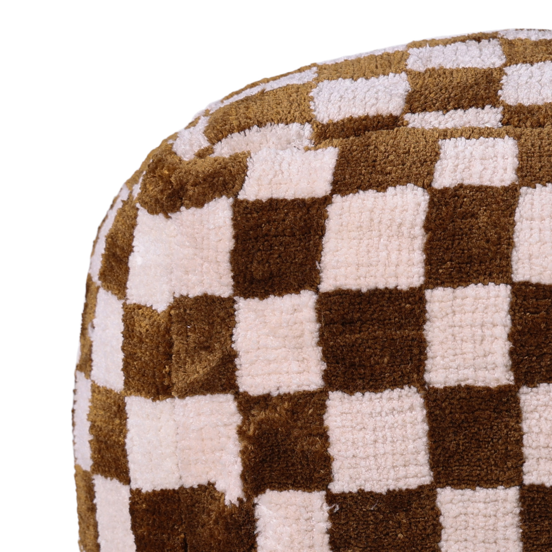 Poef Liam 45cm cognac