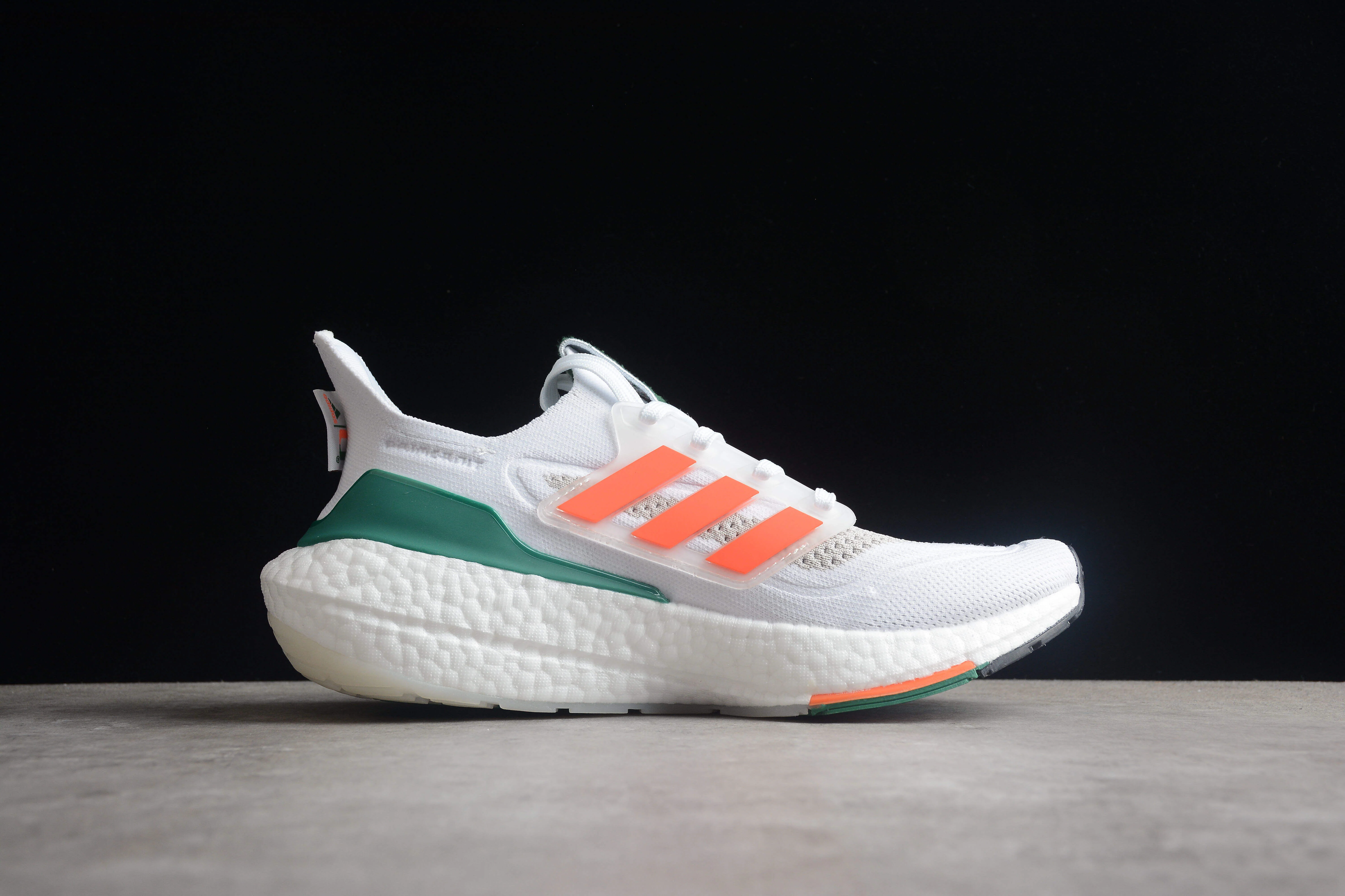 adidas UltraBoost 21 'Miami Orange Stripes' - Sneaker Replica Workshop