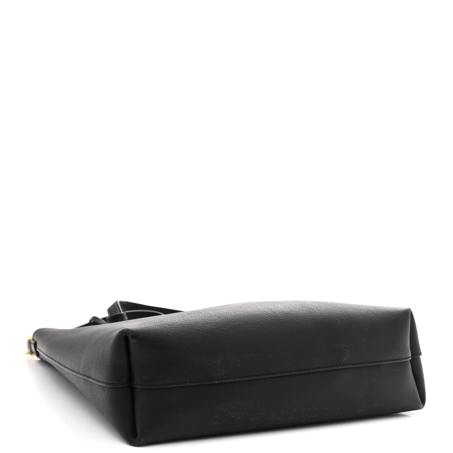 Calfskin Toy Shopping Tote Black - Top Club
