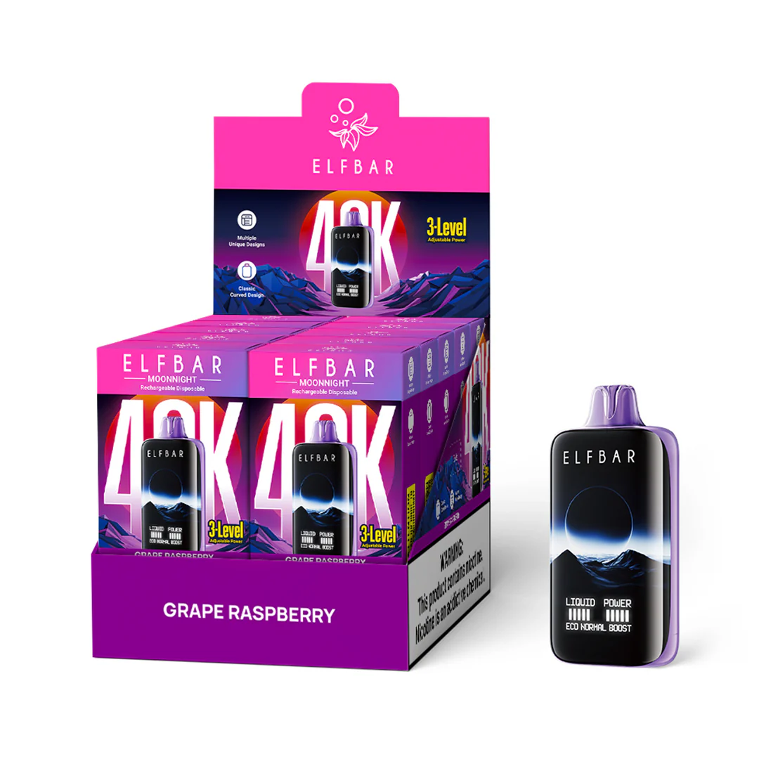 ELFBAR MoonNight Rechargeable Disposable Vape (All Flavours)