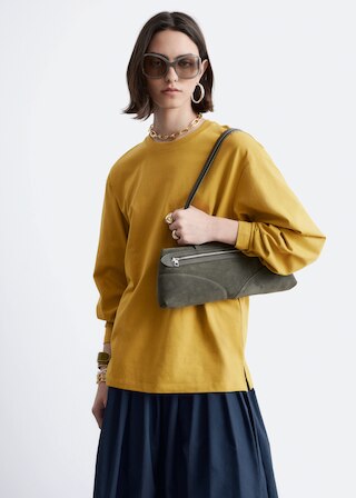 & Other Stories LONG-SLEEVE JERSEY TOP