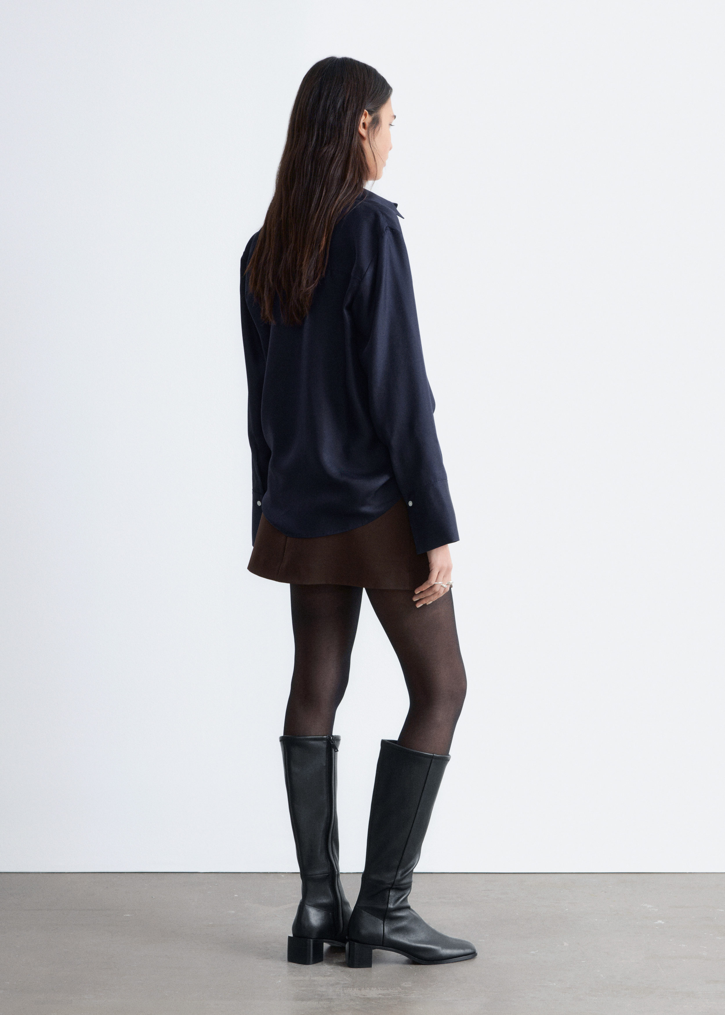 & Other Stories RELAXED SILK SHIRT