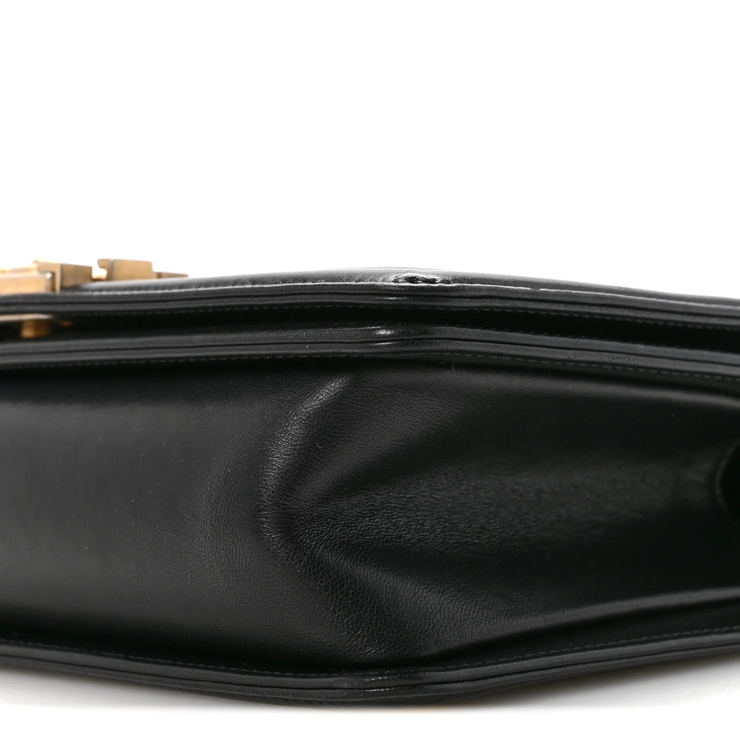 Lambskin Quilted Medium Boy Flap Black - Top Club