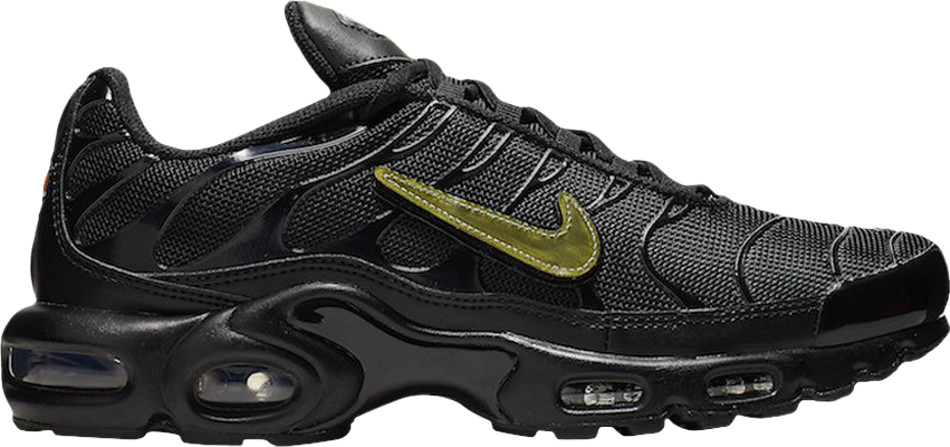 Air Max Plus  Removable Swoosh-Black Gold  CJ9696-001 - Sneaker Replica Workshop