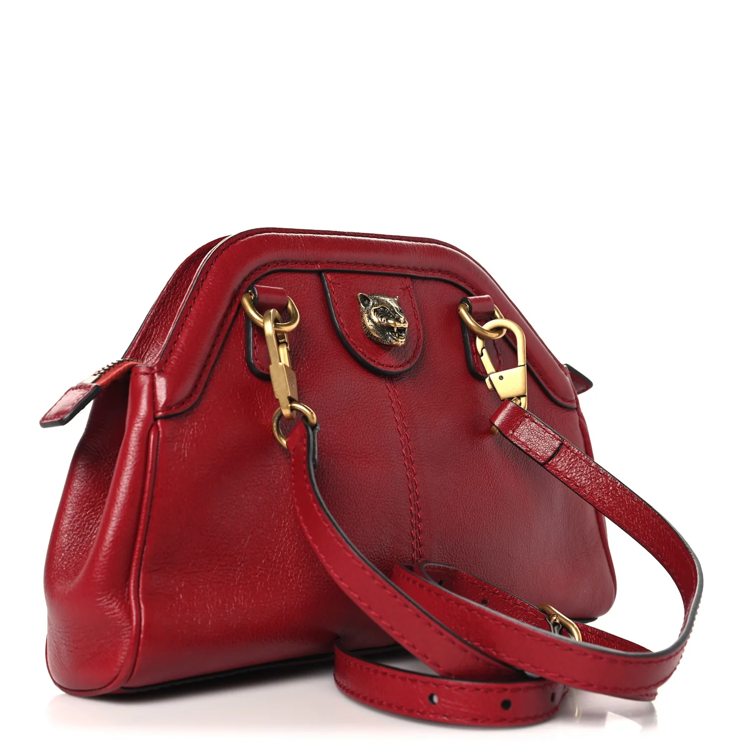 Piuma Lux Calfskin Small Re(Belle) Crossbody Bag Romantic Cerise - Top Club