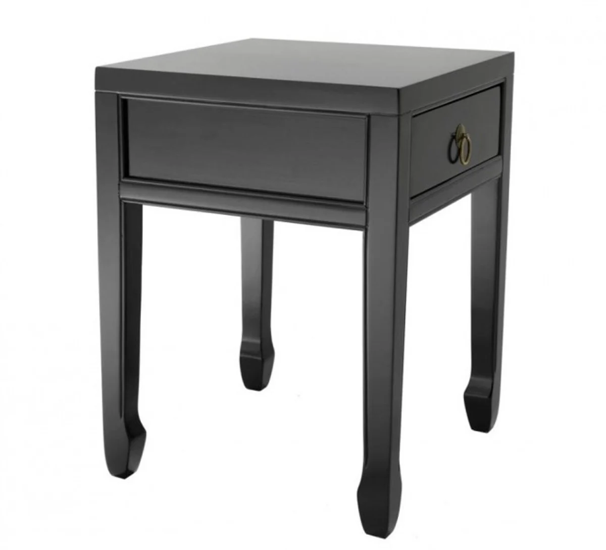 Luxury Art Deco designer birch wood side table 40 x 40 x H. 53 cm - luxury table