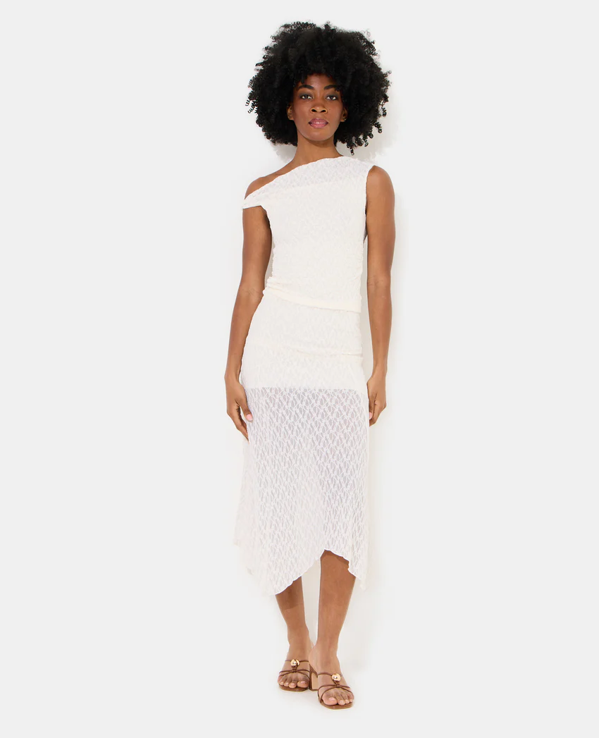 Pimkie Top asymétrique en dentelle