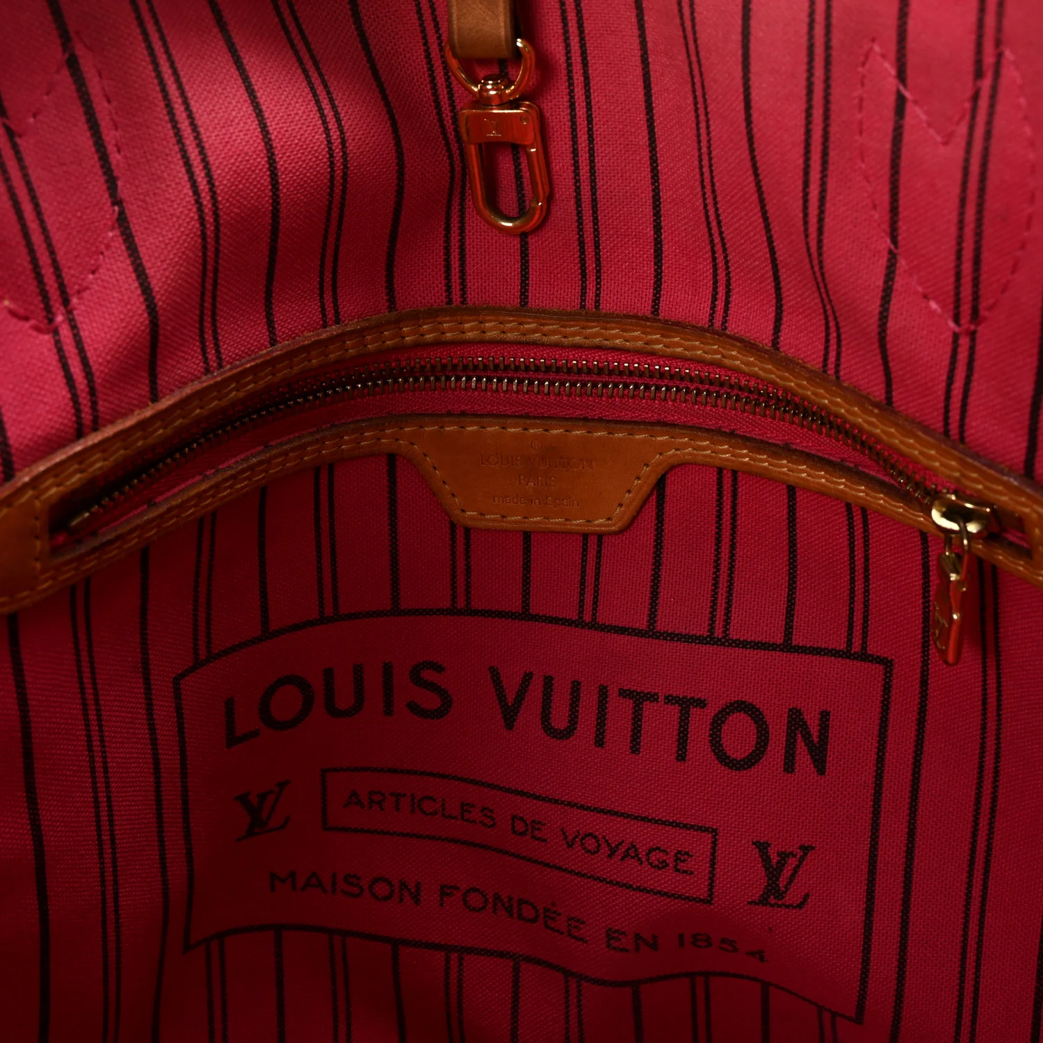 Monogram Bay Neverfull MM Rose Ballerine Poppy - Top Club