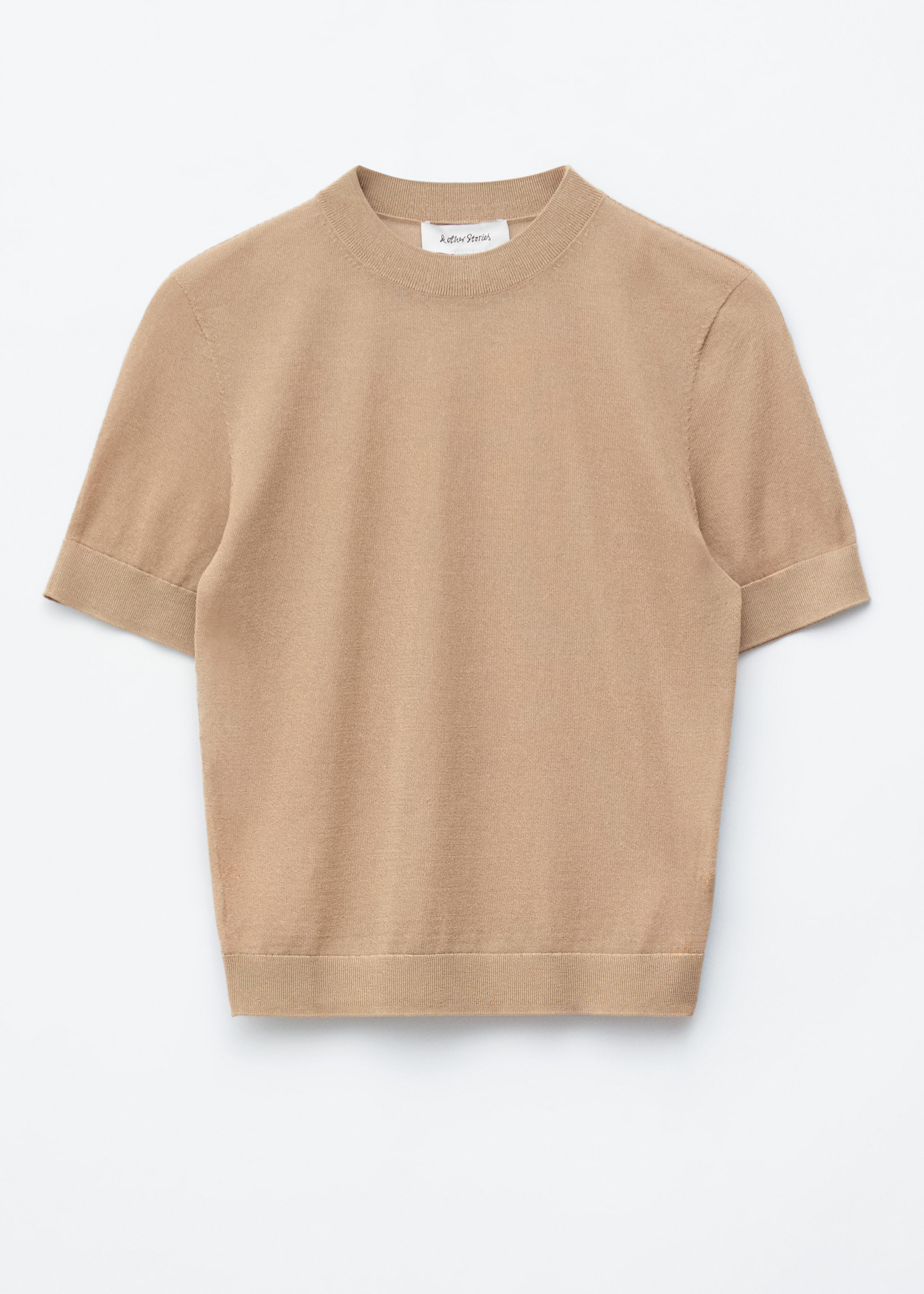 & Other Stories FINE-KNIT T-SHIRT
