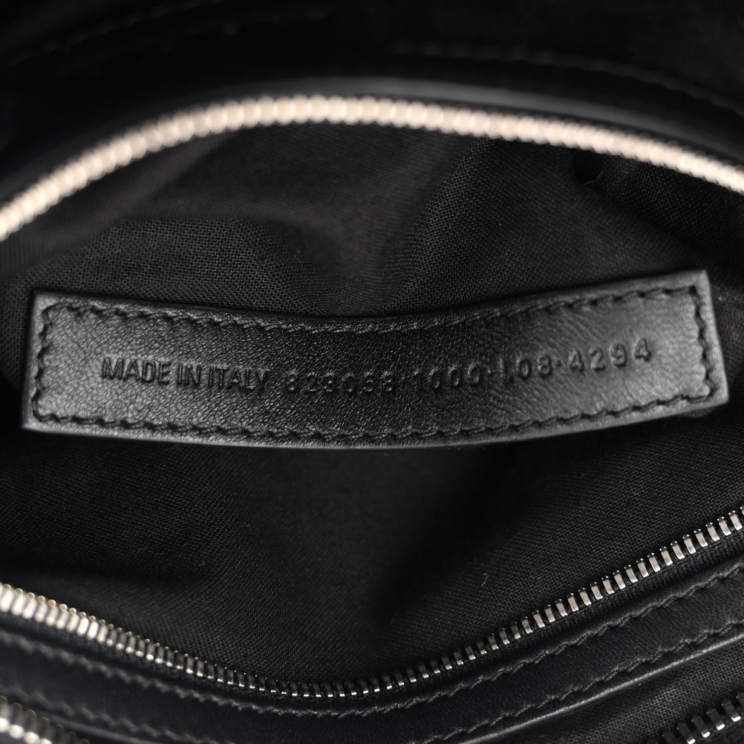 Agneau Arena Silver Hardware Medium Le City Black - Top Club