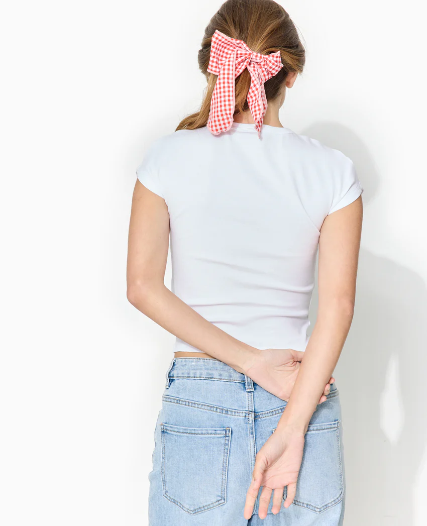 Pimkie T-shirt ajusté manches raccourcies