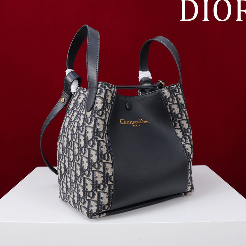 Dior Medium Signature Bucket Bag - Top Club