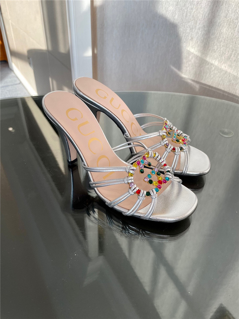 gucci new crystal embellished sandals and slippers - Sneaker Replica Workshop