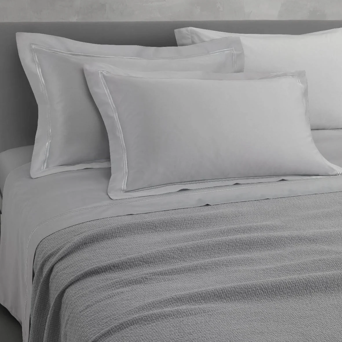 Copriletto Non Trapuntato In Raso Jacquard Martesana Matrimoniale