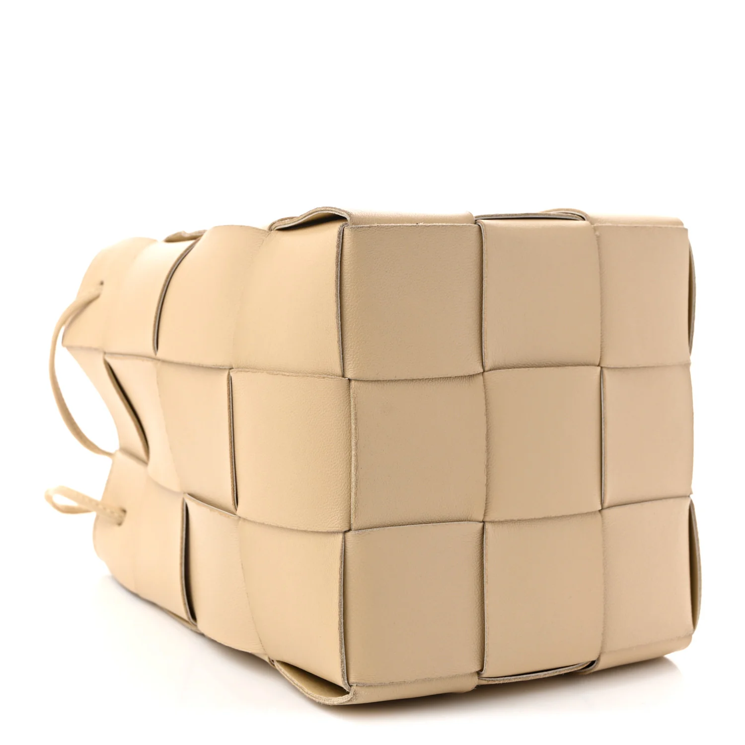 Nappa Maxi Intrecciato Small Cassette Bucket Bag Porridge - Top Club