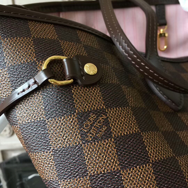 L N41603 Neverfull MM Shoulder Bag Damier Ebene Canvas - Top Club