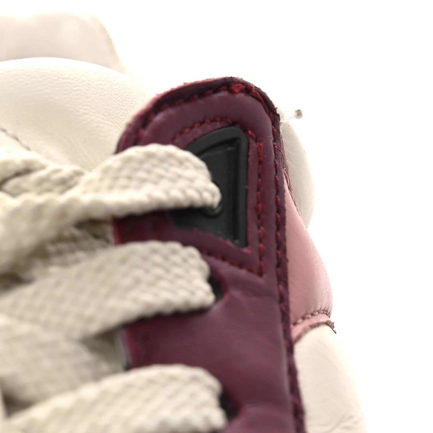 Calfskin CC Sneakers 38.5 Light Burgundy White Pink - Top Club