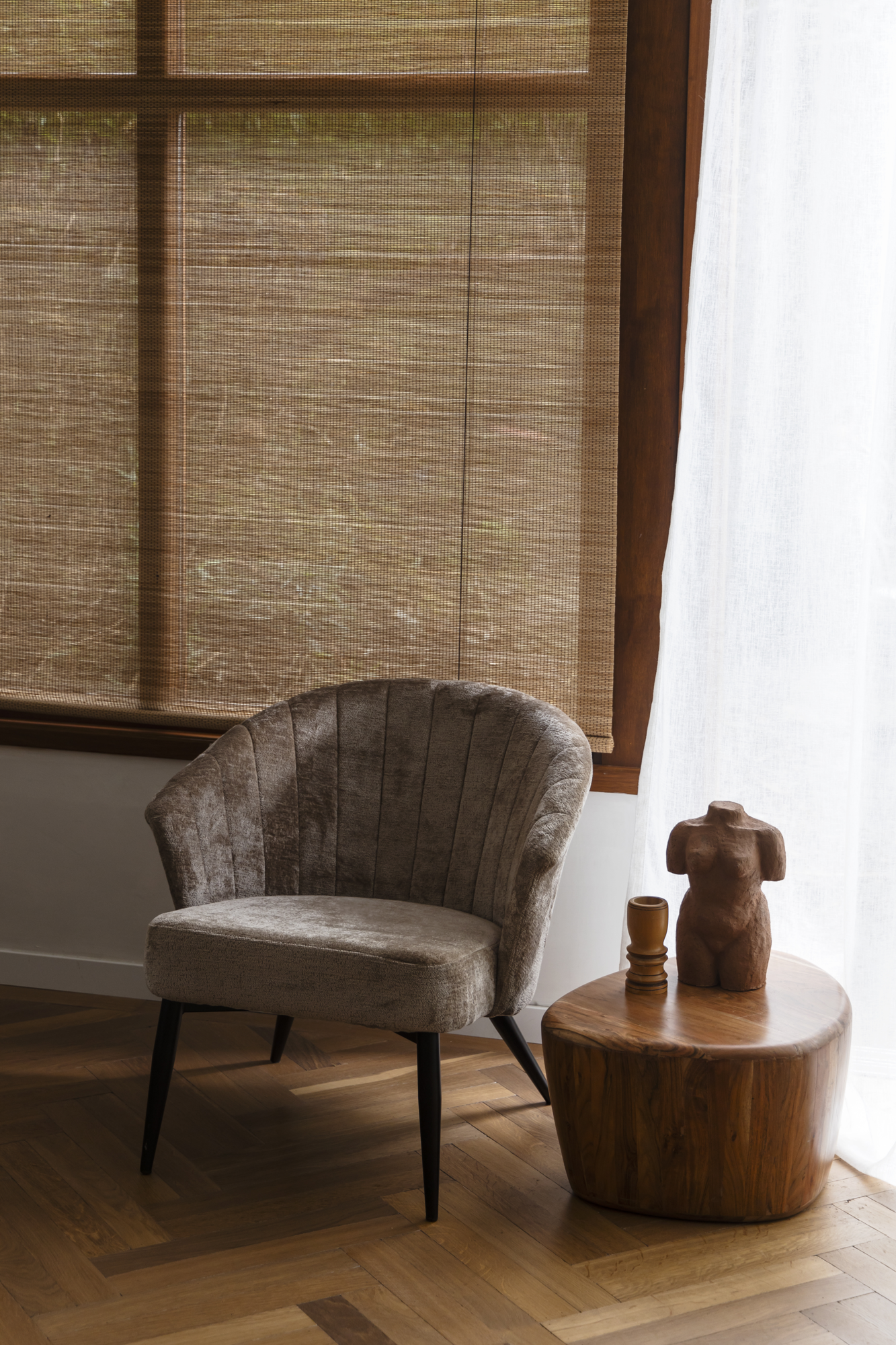 Fauteuil Georgia beige