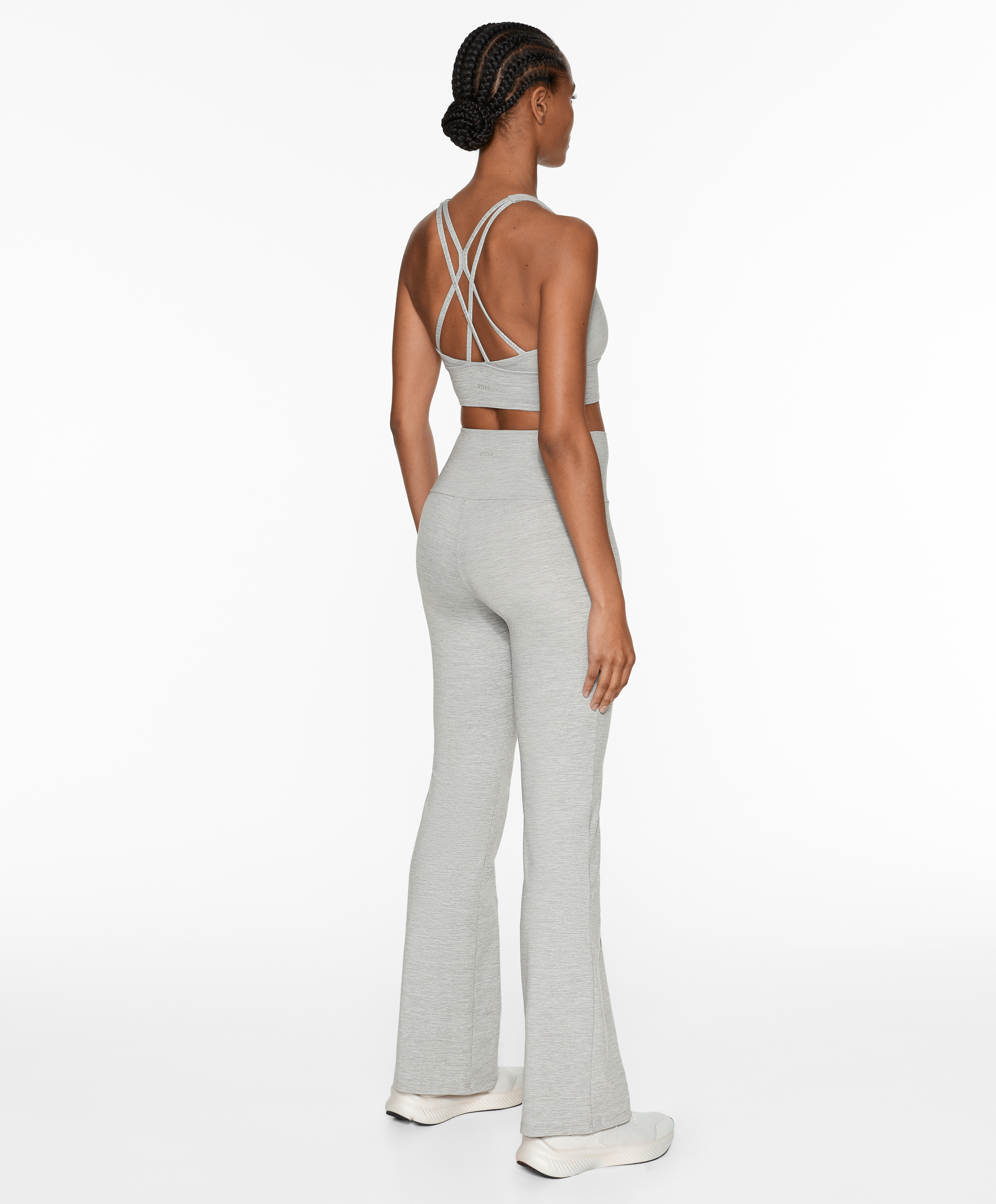 OYSHO High-rise comfortlux flare trousers