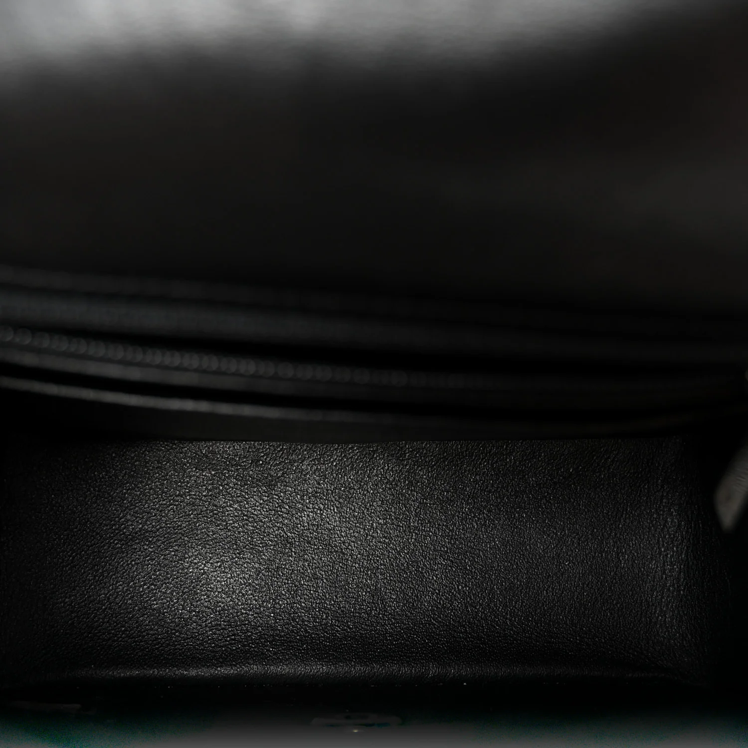 Lambskin Quilted Mini Square Flap Black - Top Club