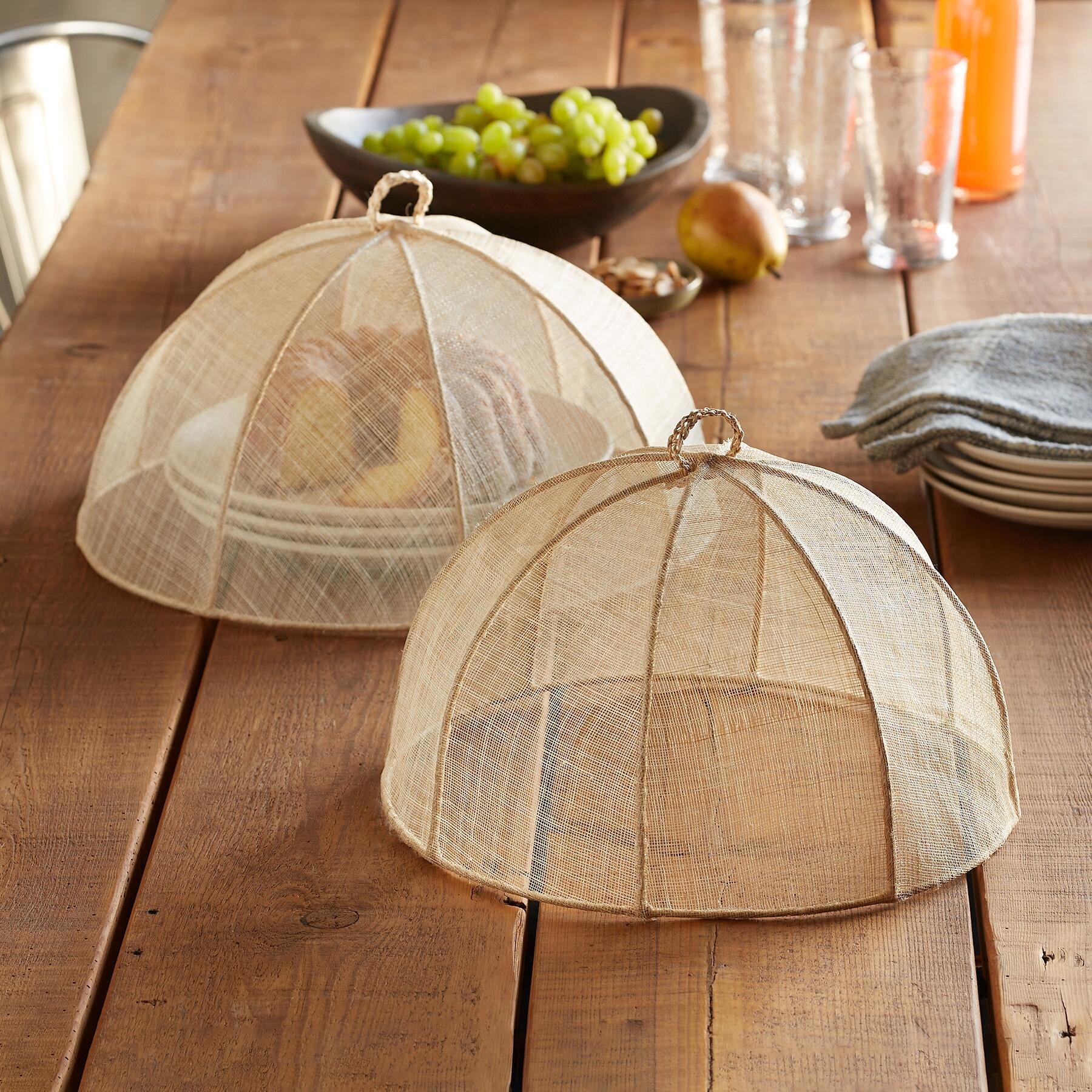 Large Sinamay Food Covers Set - Sundance Living