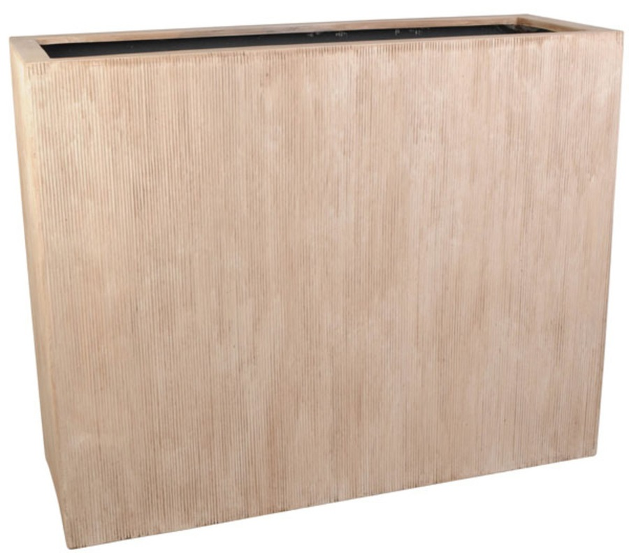 Plantenbak Sumatra stripe beige L100 x B35 xH80cm