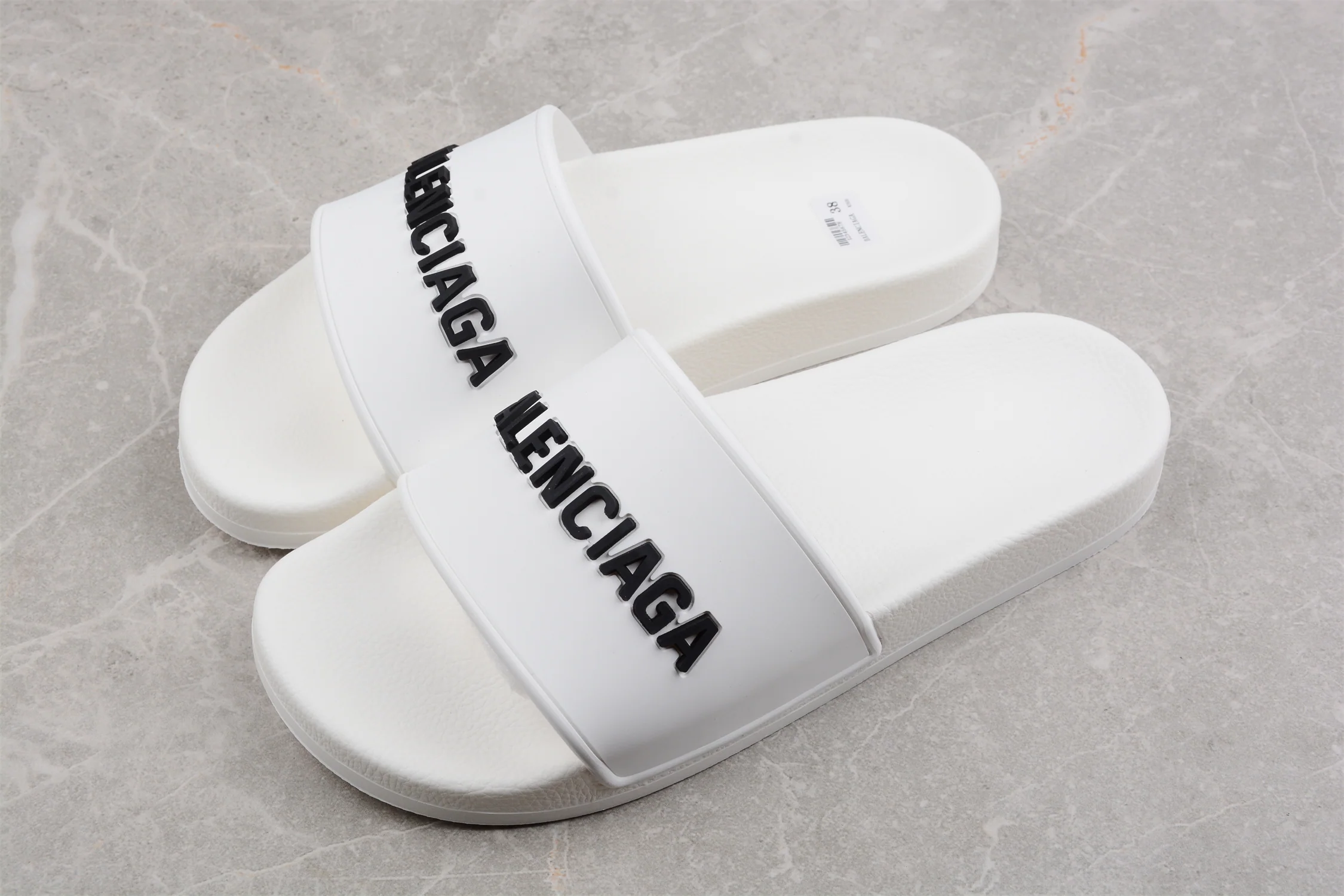 Balenciaga Pool Slide White - Sneaker Replica Workshop
