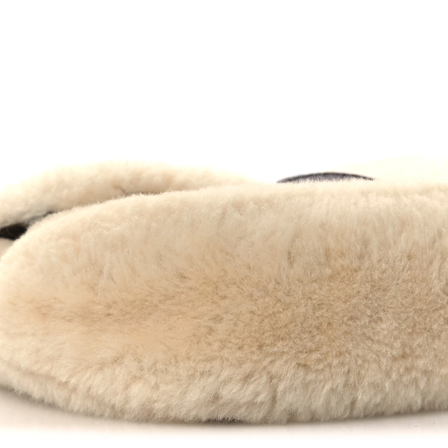 Shearling Monogram Sunset Cream - Top Club