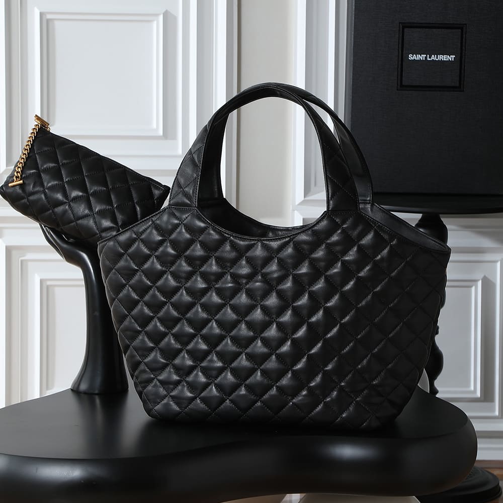 YSL ICARE Medium in quilted nappa - Top Club