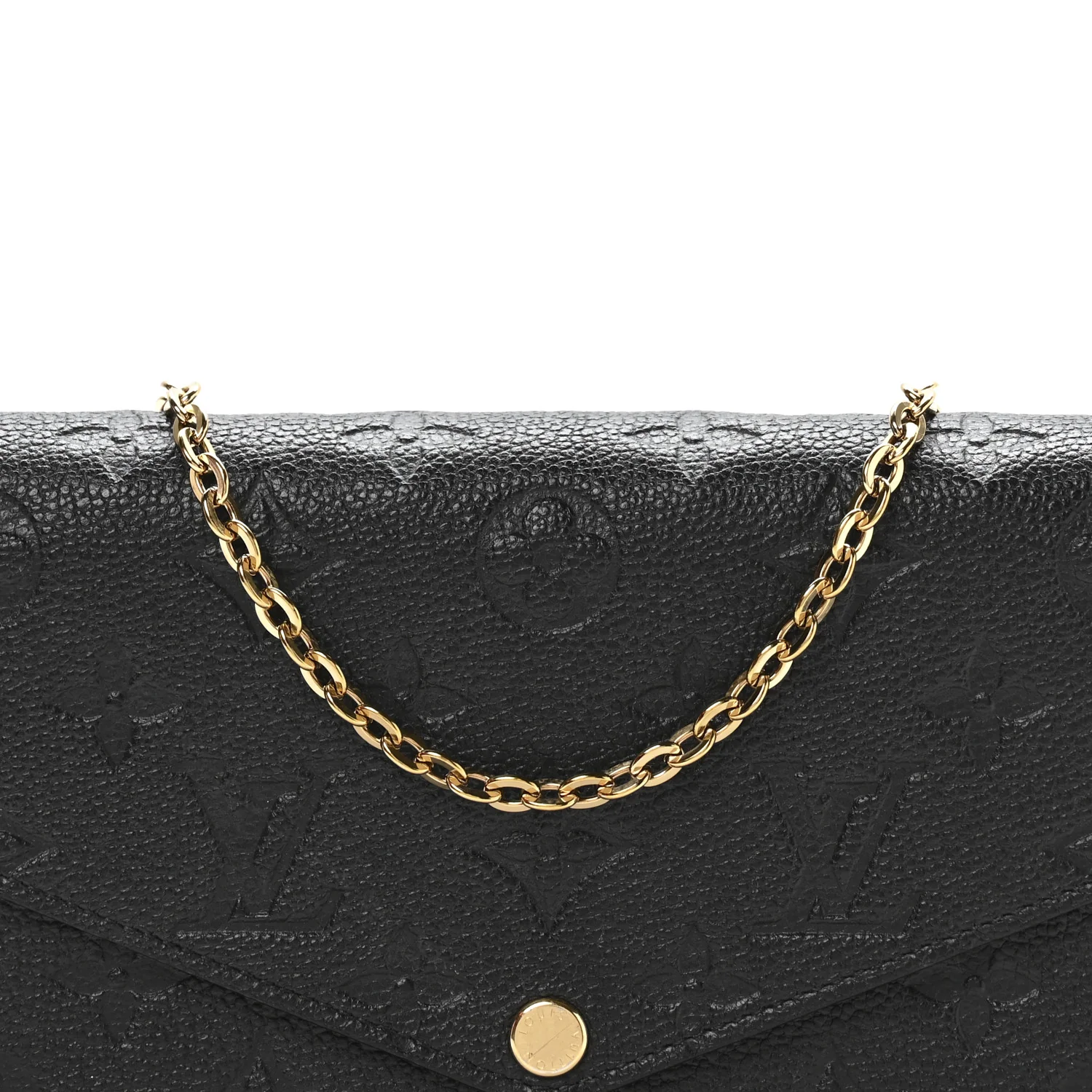 Empreinte Pochette Felicie Chain Wallet Black - Top Club