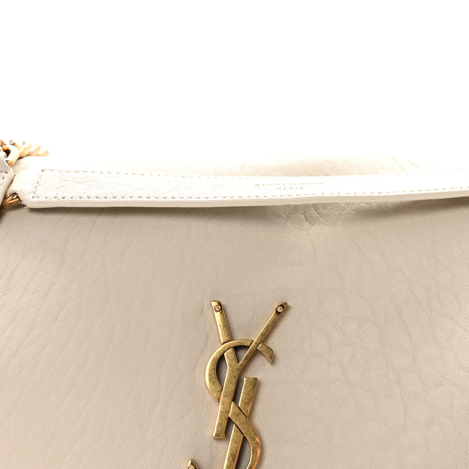 Grained Lambskin Monogram Medium Niki Chain Satchel Crema Soft - Top Club
