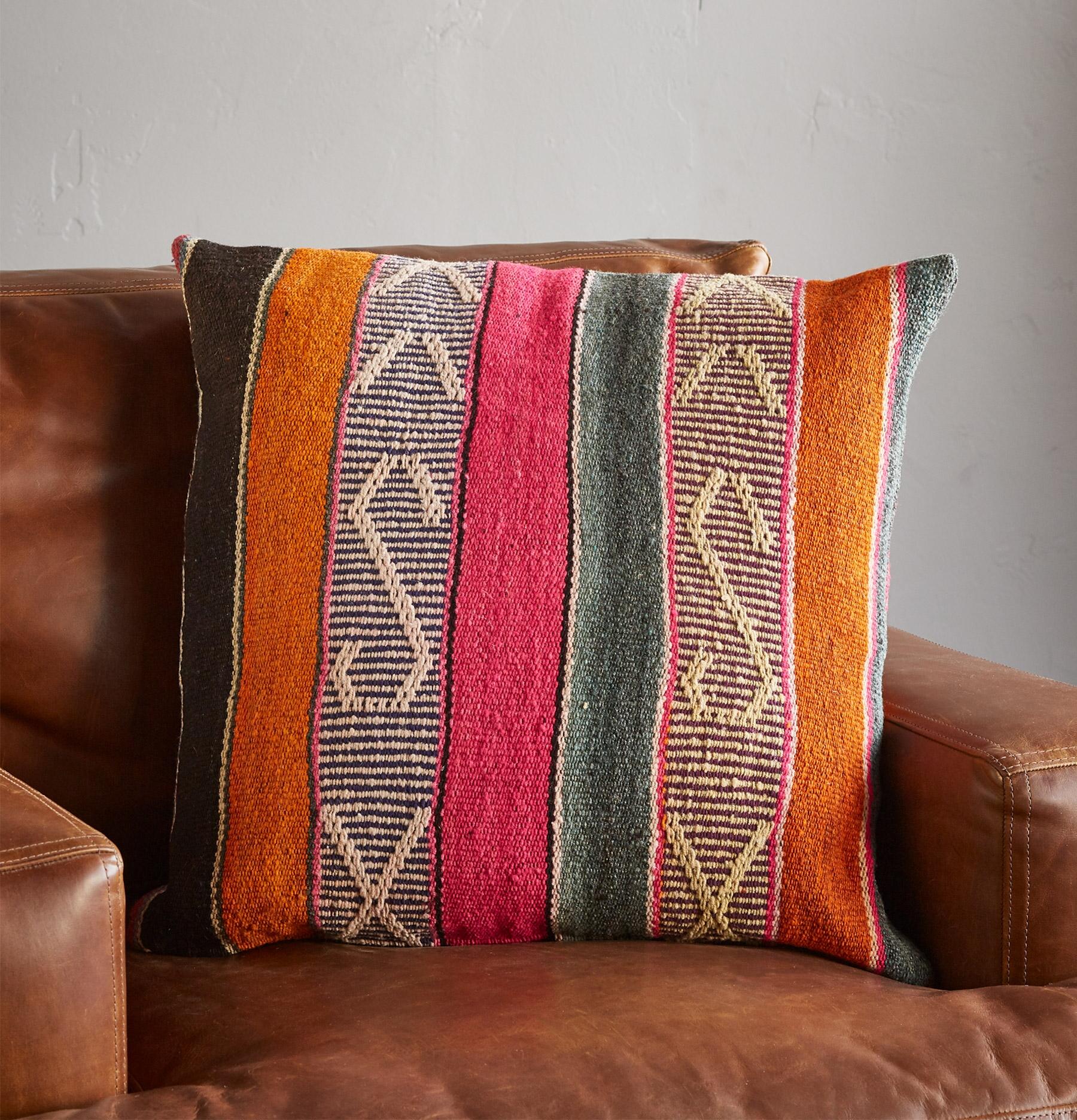 Vintage Bolivian Square Pillow - Sundance Living