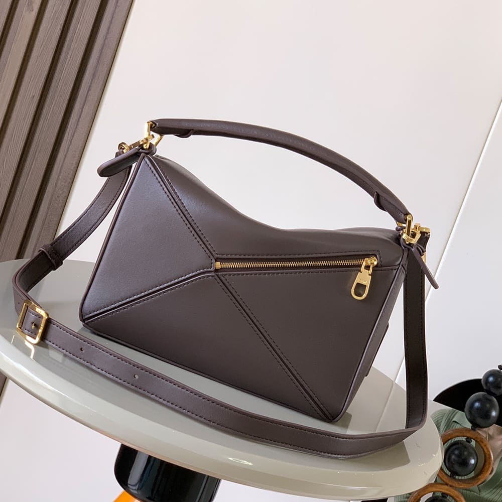 Loewe Small Featherlight Puzzle bag in nappa lambskin(HIGH-END GRADE) - Top Club