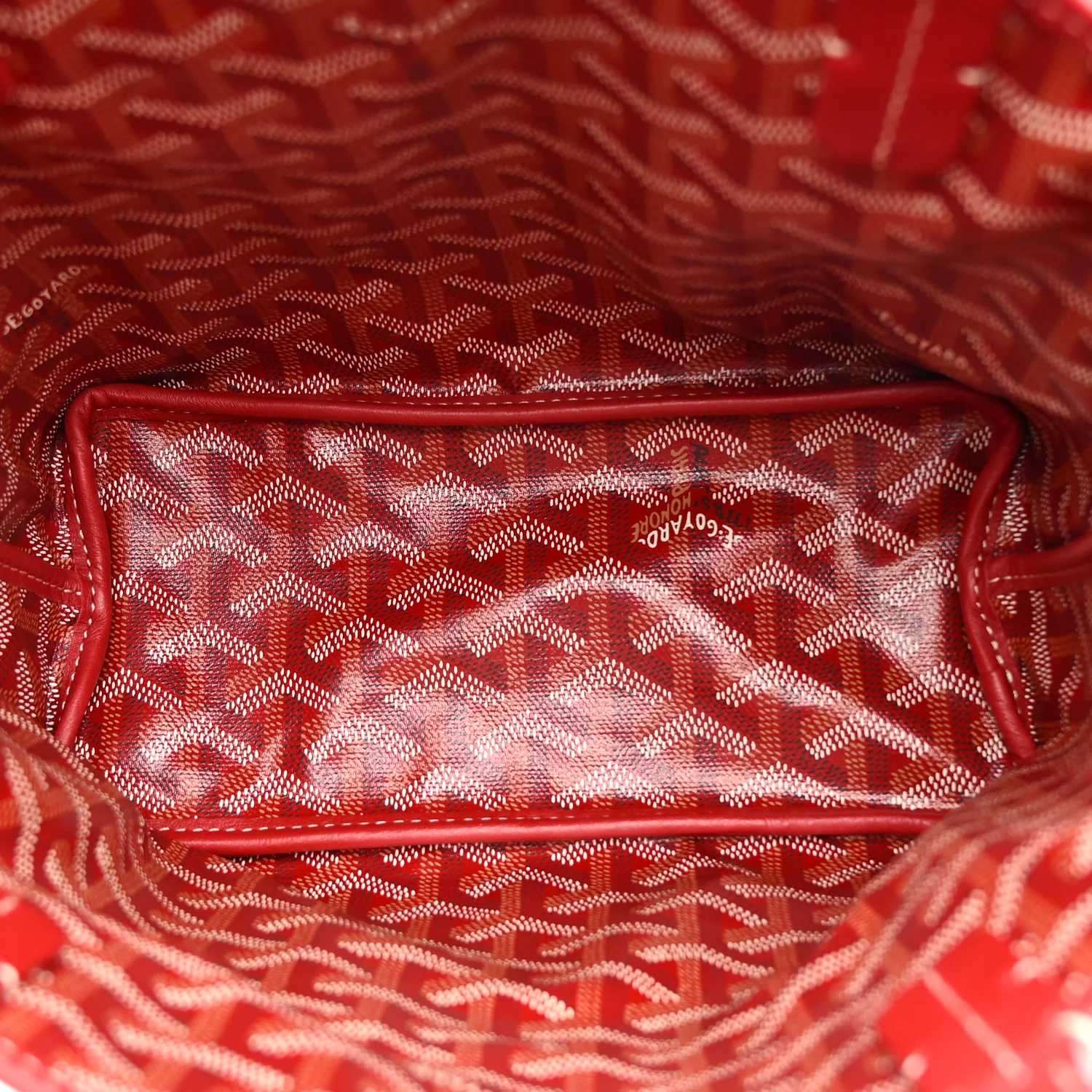 Goyardine Reversible Mini Anjou Red - Top Club